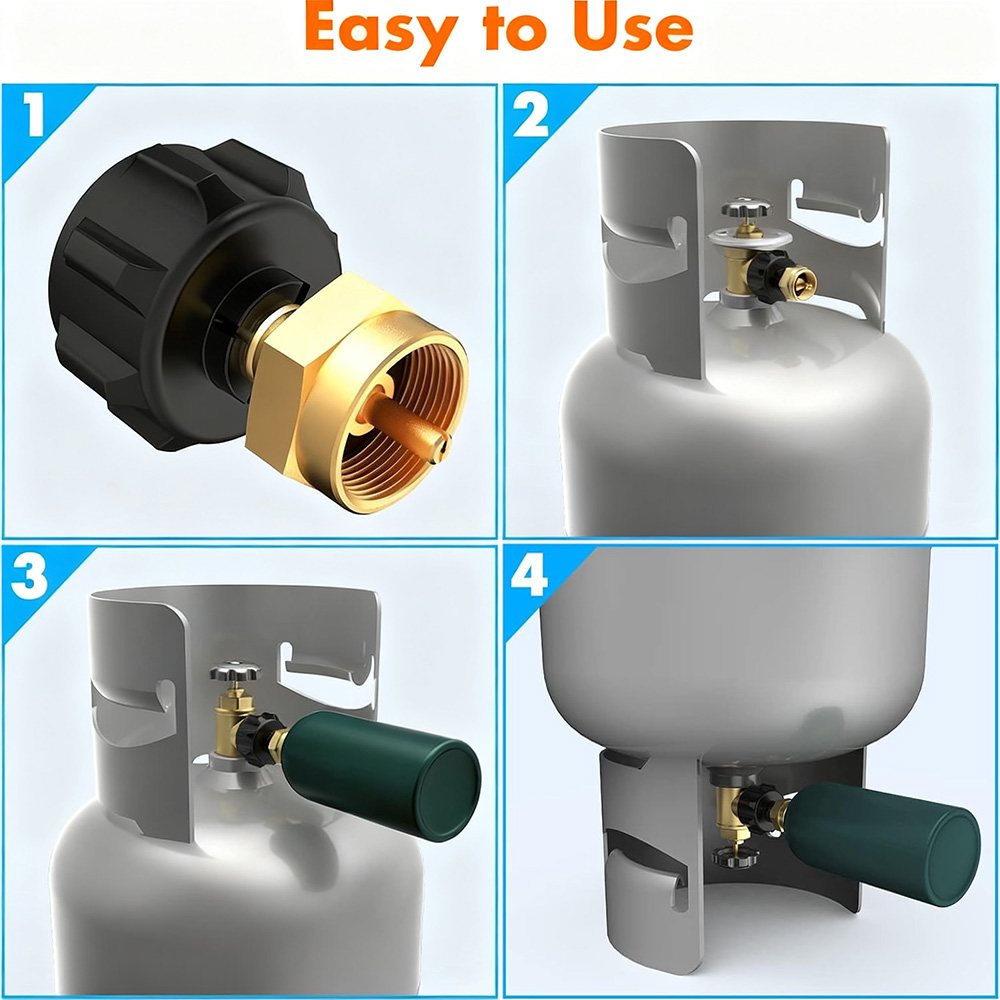 1 Stück Propan-Nachfülladapter – Home Cooking Gas Bewertung und Preis