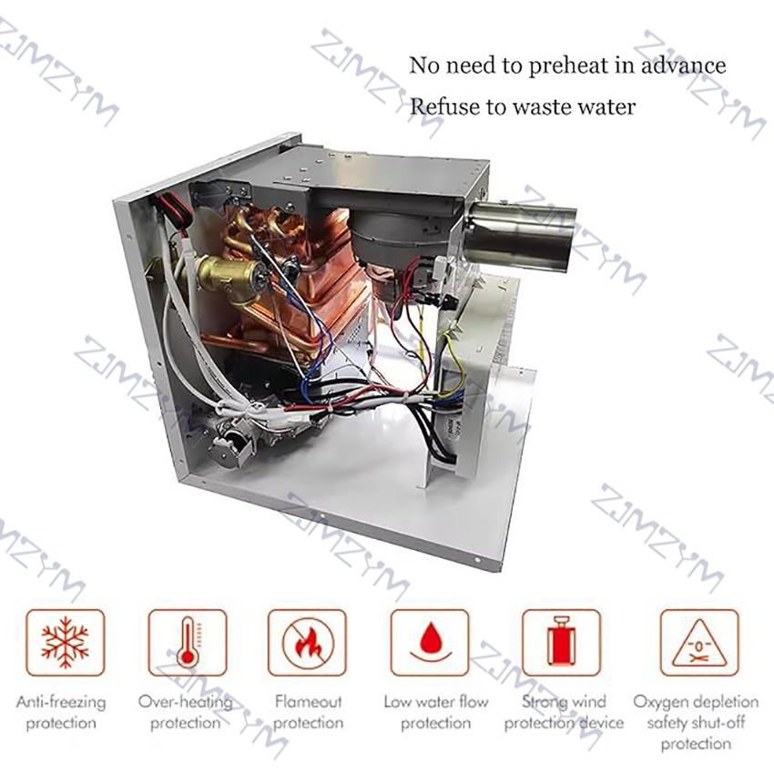 12 V Gleichstrom-Warmwasserber – Home Cooking Gas Bewertung und Preis